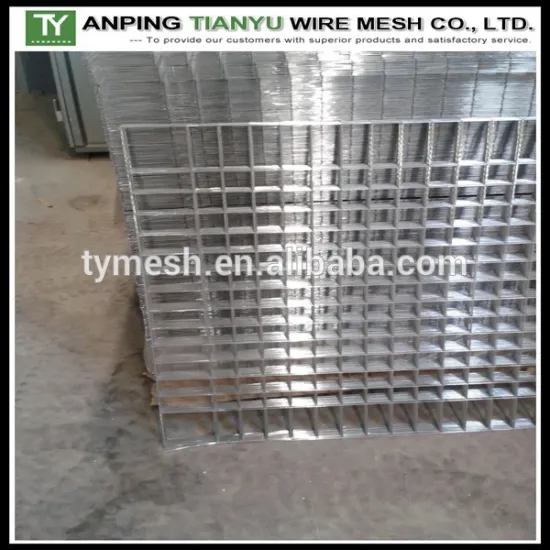 welded wire mesh fence panel