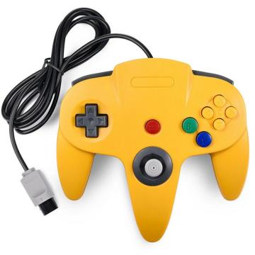 N64 Controller Joystick Gamepad Long Wired For Classic Nintendo-64 Console Games
