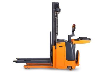 CE Electric Stacker Bateri Selamat Berat