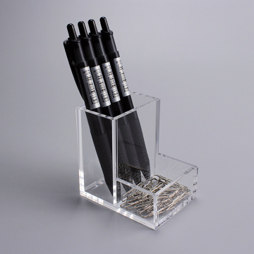 Clear Acrylic Pen Holder Display Organizer Untuk Meja