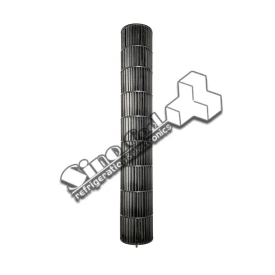 90-107mm Diameter Air Conditioner Blower Plastic Cross Flow Fan Blade
