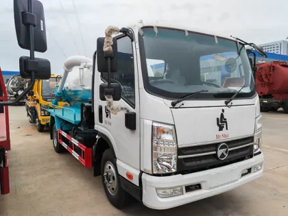 Kama 5000 Liter 5cbm Vacuum Sewage Sewer Cleaning Truck