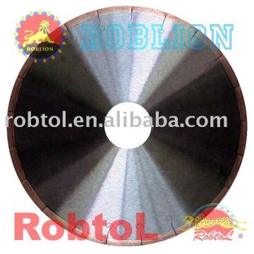 Masonry Saw / Table Saw Welded Continuous Rim Diamond Wheel for Smooth Cutting Glass--GLMC