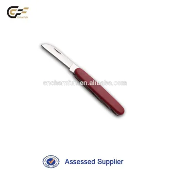 Creative Design Sharp Plastic Handle easy carry small folding Knife