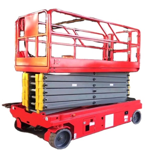 Självutjämning Crawler Scissor Lift