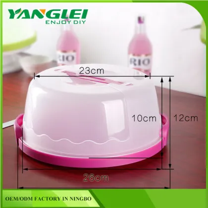 metal cake box plastic cake carrier cake box