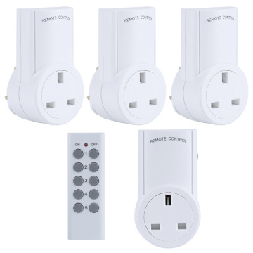 Великобритания Standard White Smart Plug for Home - Беспроводная розетка с дистанционным управлением