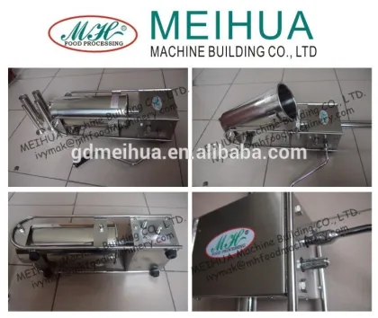 MEIHUA Horizontal salami maker stuffer for sausage 3/5/7L