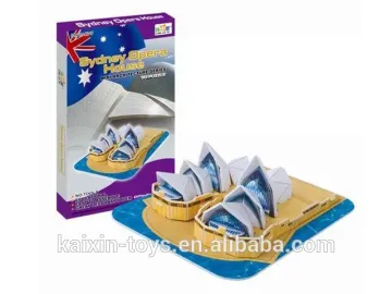 Sydney Opera House 3d puzzle world architecture 10190625