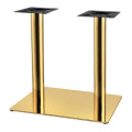 Gold Stainless Steel Dining Round Bar Table Bases