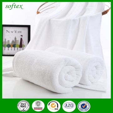 100% cotton and white hotel pool towels