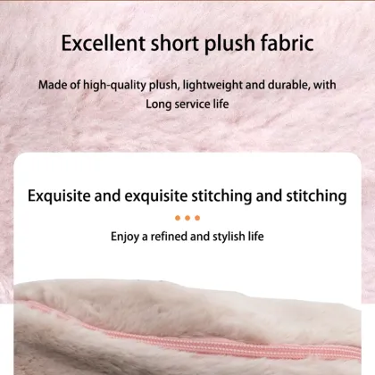 Crossbody Plush Bag Waist Bag Outdoor Travel Camping Bag