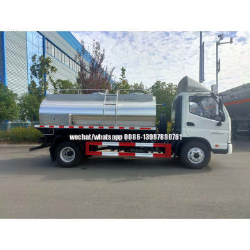 FOTON OLLIN-TX 5000 liters Stainless Steel Milk Transportation Truck