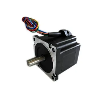 China Supplier 1.2 degree 86mm 3 phase Micro motor Hybrid NEMA34 Stepper Motor for 3D Printer 86H3P