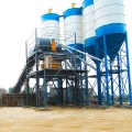 Automatic concrete batching plant for precast concrete