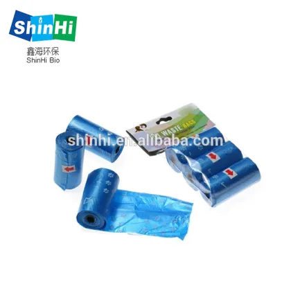 15 Doggy Bags Per Roll Biodegradable Waste Bags