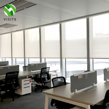 Simple and Economical YST Hand-Pulled Plain Roller Blinds for Durable Sunshade