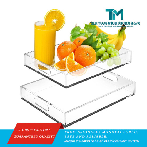 Високий акриловий лоток для фруктів