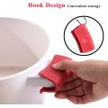 Poignée de poignée à chaud en silicone Mitts Potholders