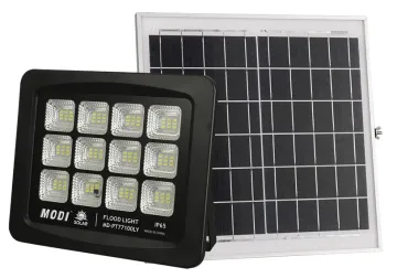 black Light control solar flood light