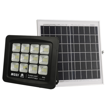 black Light control solar flood light