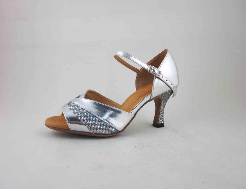 Silver Dance Shoes