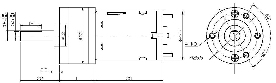 permanenterregter gleichstrommotor