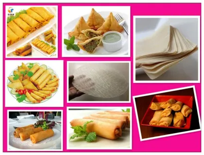 Automatic Vietnamese Rice Paper Spring Roll Machine