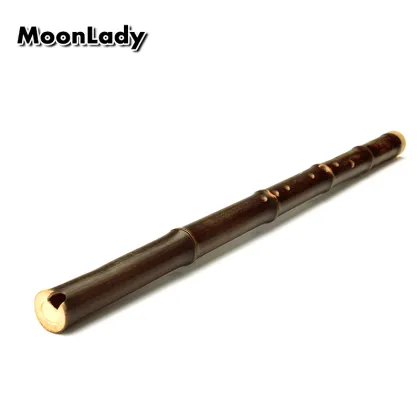 G/bB Key Bamboo Flute Dark Brown Vertical Flute Musical Instruments Chinese Traditional Hadmade Woodwind Instrument Xiao