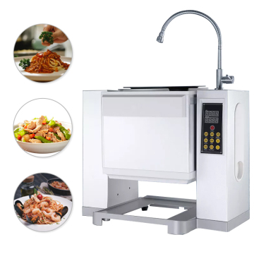 Smart Frying Wok Robot Cooker with Touch Operation and Automatic Water Refilling for Restaurants