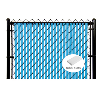 Plastic PVC Fence Slats - Horizontal Privacy Panels for Gardens