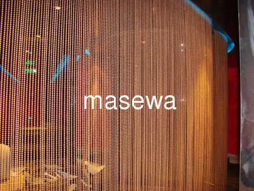 Metal Beaded Ball Curtain 