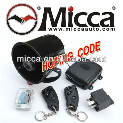 MICCA car security alarm system, rolling code, Aftermaket car alarm system hopping code (OW007)