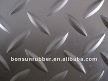 3mm-6mm thick diamond rubber runner mats