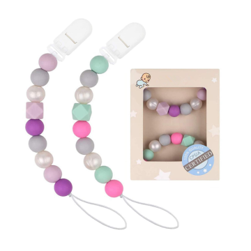 Montrer des cadeaux Silicone Sucette Clip bébé garçons filles