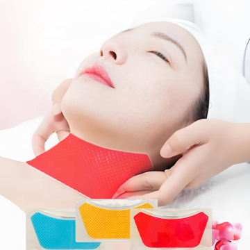 Korean Collagen Hyaluronic Acid Neck Mask for Fine Wrinkle Reduction