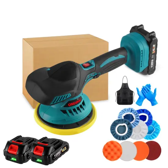 High-Efficient Electric Car Polisher: A Multifunctional Rotary Tool for Makita Battery-Powered Waxing and Polishing