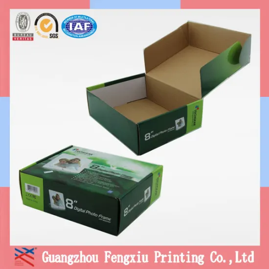 Custom Folding Strong Tuck Top Corrugated Mailing Carton Boxes