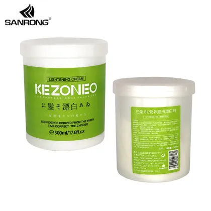 Professional Charcoal Bleach Powder - Dust Free Hair Dye Bleach for Salons