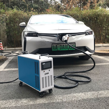 OCPP JSON 1.6 CCS 60A 20KW DC Fast Charging Movable EV Charger