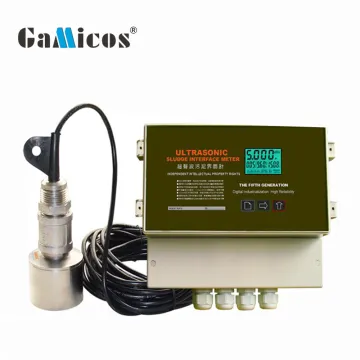 GUT730 underwater ultrasonic level meter with LCD display