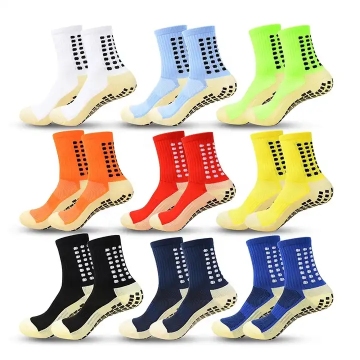 Inter Miami and Real Madrid Grip Socks: Soccer and Running Sports Gear