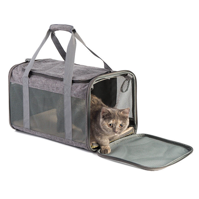 Multi-Purpose Portable Mesh Pet Trolley Shoulder Handbag