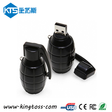 Popular Plastic Grenade USB Flash Drive (KTS094)