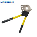 Flexible handle insulation Steel Manual Ratchet Cable Cutter