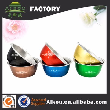 125 ml aluminum foil pollution-free design ice cream cup