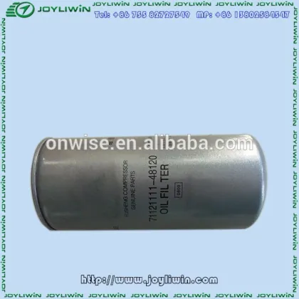 High standards new products oil filter JOY 71121111-48120 for Fusheng air compressor parts