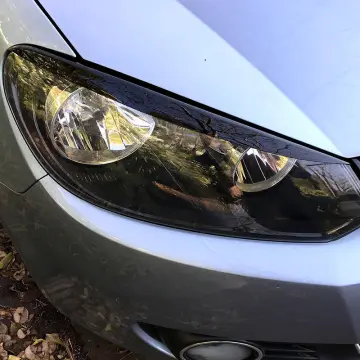Volkswagen Golf 6 MK6 VI GTI GTR GTD Car Headlight Eyebrow Eyelids ABS Stickers Trim Cover Accessories (2008-2013)