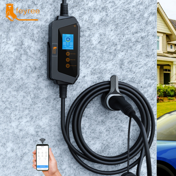 Feyree AC Home EV Laddningsstationer - 7kW/11kW/22kW Smart WiFi Portable EV Charger