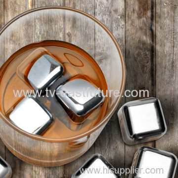 Stainless Steel Ice Cubes 